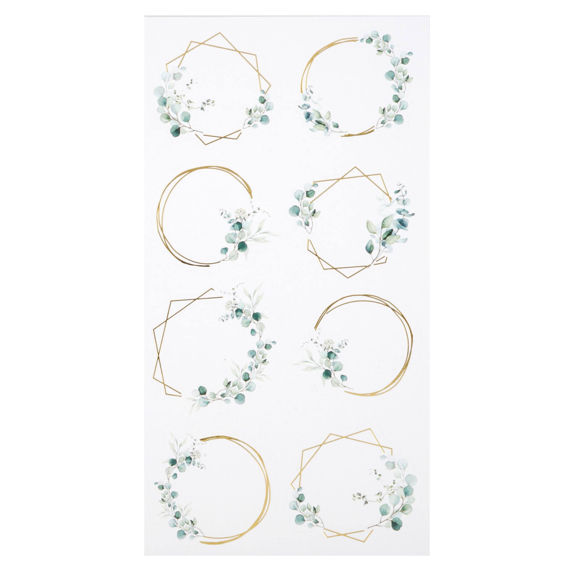 Gold Wreath & Leaf Stickers by Recollections™